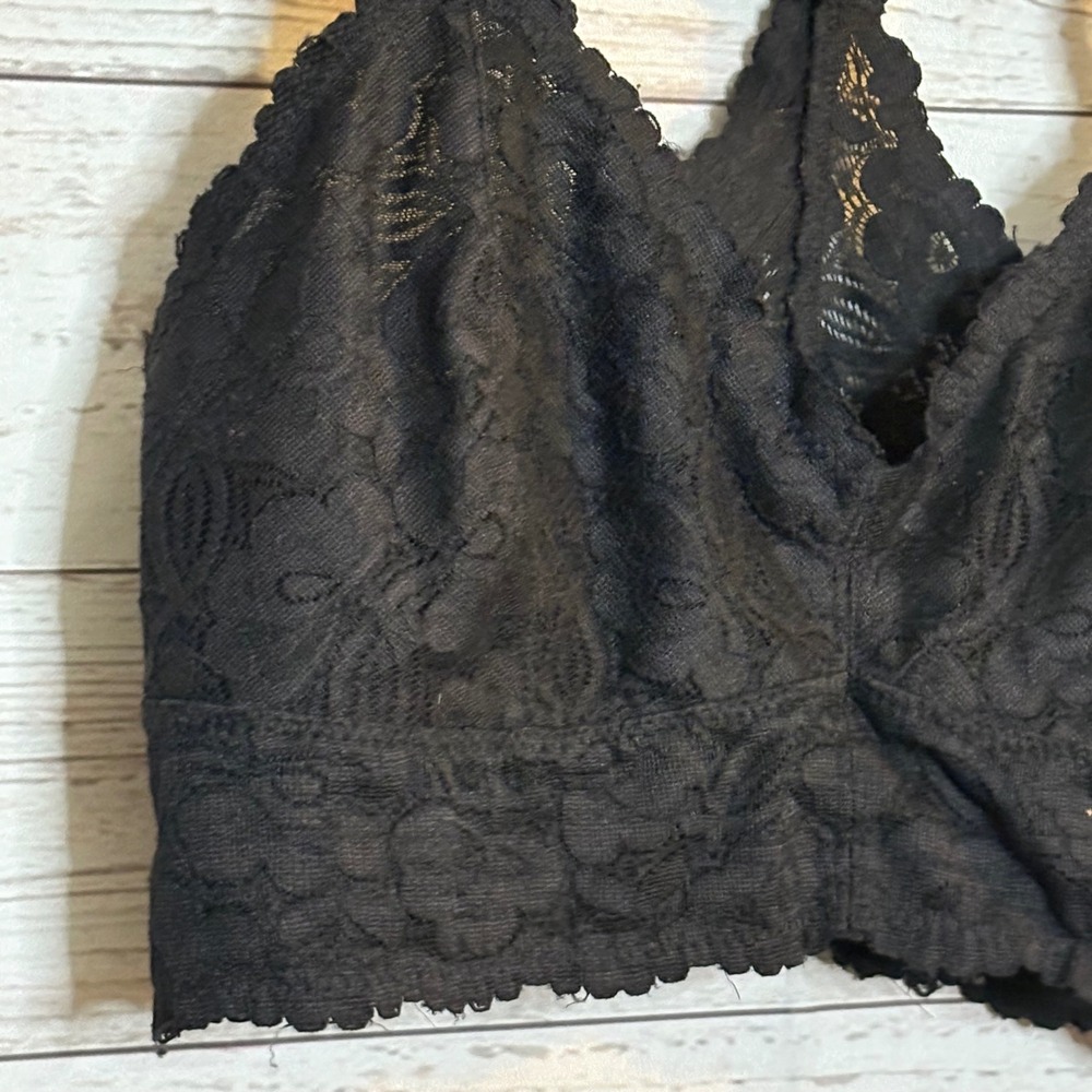 Intimately by Free People Bralette 2pk Black White‎ S/P - Picture 3 of 10